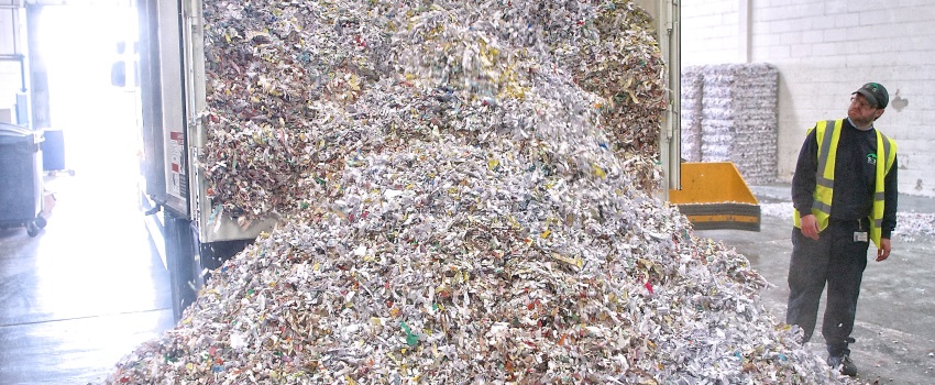 Paper Shredding Process